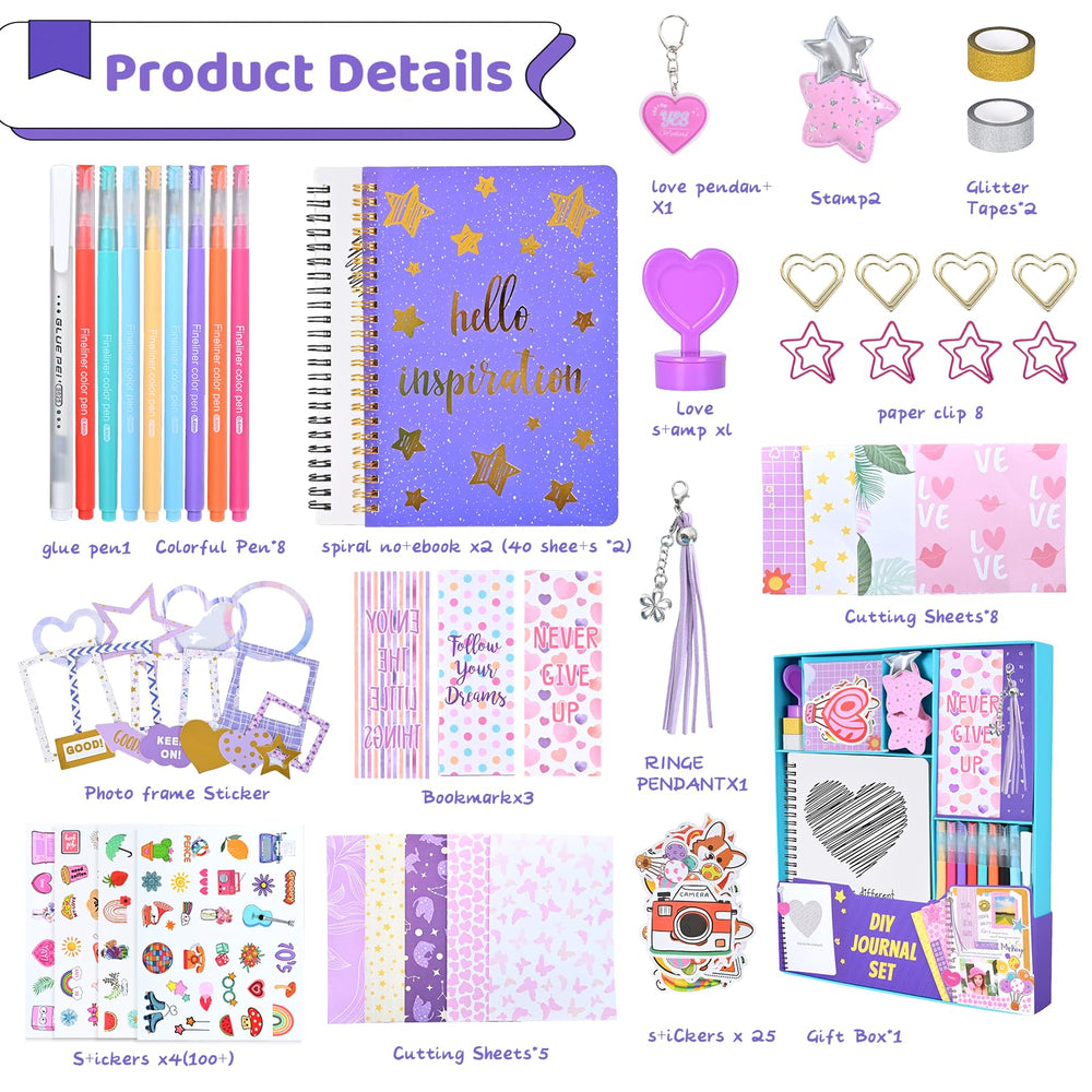 GRACELOOK decorative accessories close-up featuring stickers and glitter tapes to boost layouts