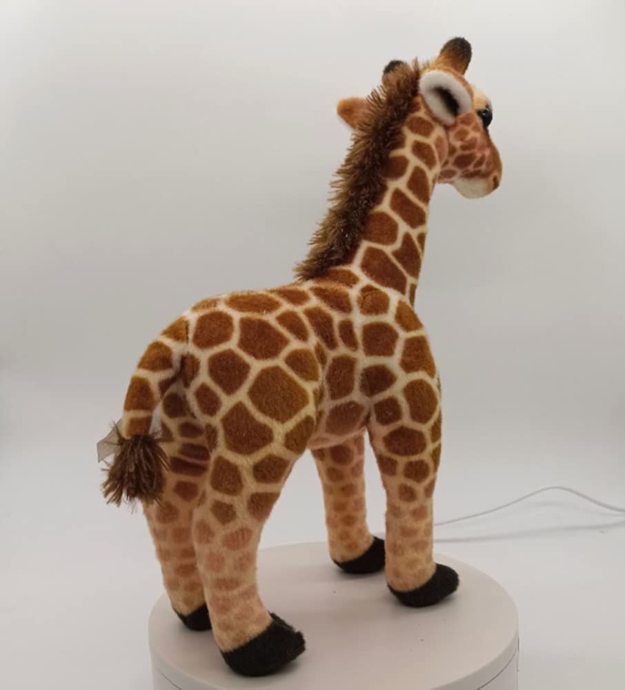 GracesDawn giraffe doll uses washable plush fabric for easy cleaning.