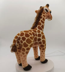 GracesDawn giraffe doll uses washable plush fabric for easy cleaning.