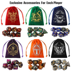 Grajar PU leather dice tray with velvet lining for quiet, protected rolls.