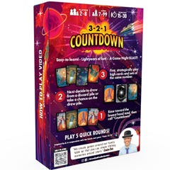 Grandpa Beck's 3-2-1 Countdown game-night setup with kids and teens