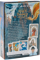 Grandpa Beck's Dragoness on-table play highlighting quick setup for family game nights.