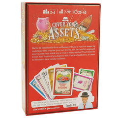 Grandpa Beck's Games Cover Your Assets ages 7-plus friendly for all ages