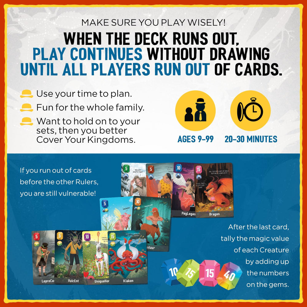 Grandpa Beck's Cover Your Kingdom scenarios for customizable sessions.
