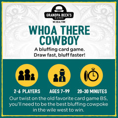 A family night with Grandpa Beck's Whoa There Cowboy on the table.