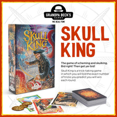 Grandpa Beck's Skull King pirates card adds bold twists for groups.
