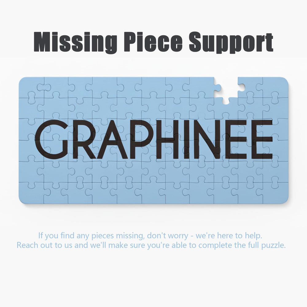 Graphinee Spring Village Life Puzzle finished-size offers a bold display for living spaces.
