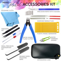 GRAS Art Bundles Pixiss tool kit front view for beginner-friendly setup