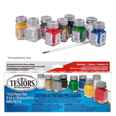 GRAS Art Bundles Testors paint bottles in red for bold detailing