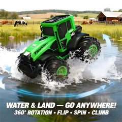 Great Dachong farm-inspired rc truck detailed bodywork for authentic toy play.