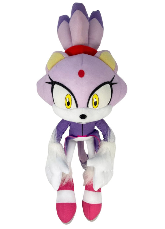 Great Eastern Blaze the Cat plush face close-up highlighting soft texture for collectors
