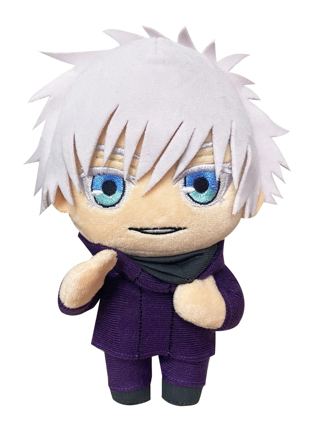 Great Eastern Gojo Unlimited Void plush 8-inch front view for display and gifting.