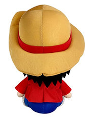 Great Eastern Entertainment Luffy Zou Arc plush detail, showcases authentic design for anime display