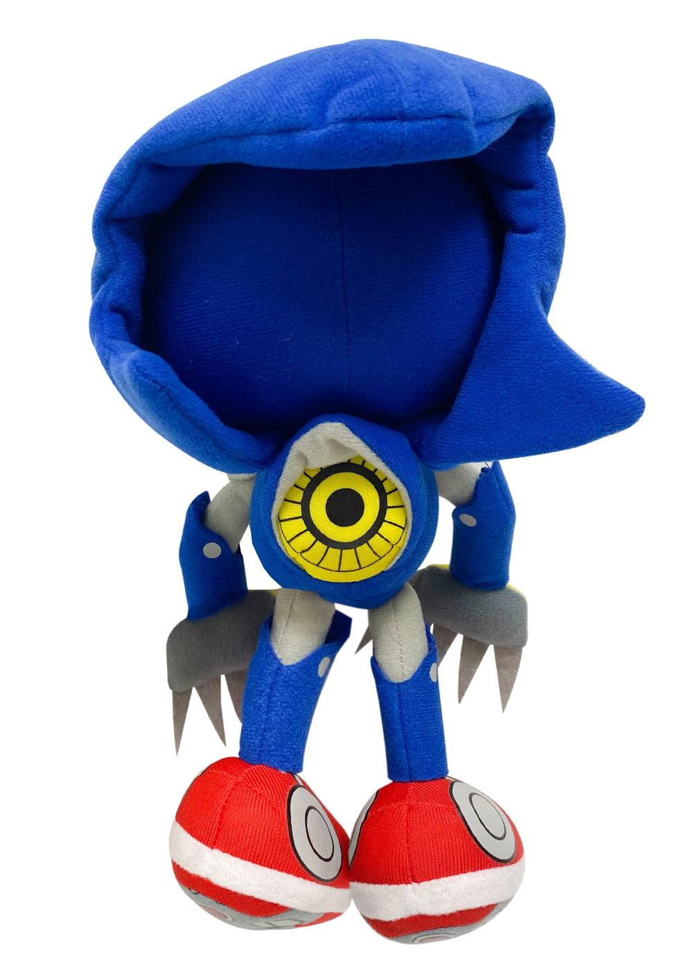 Great Eastern Entertainment Metal Sonic stuffed plush, side view, perfect for shelf display.