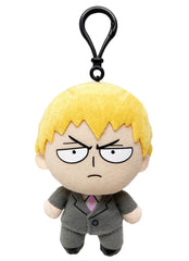 Great Eastern Entertainment Mob Psycho 100 Arataka plush close-up highlighting soft texture and collectibility.