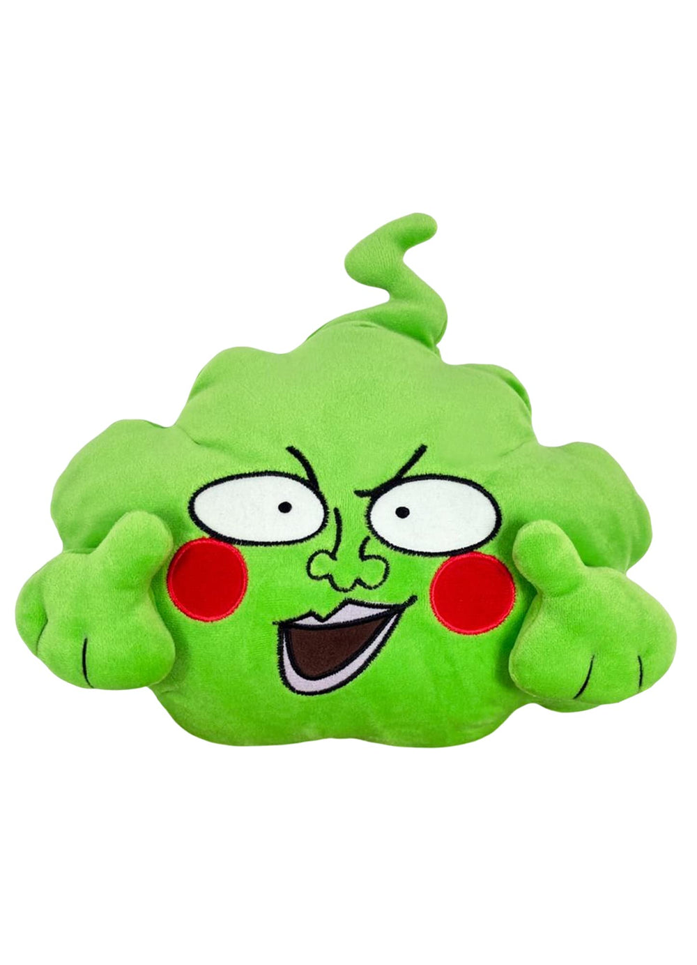 Great Eastern Entertainment Mob Psycho 100 Dimple plush front view, cozy desk buddy.
