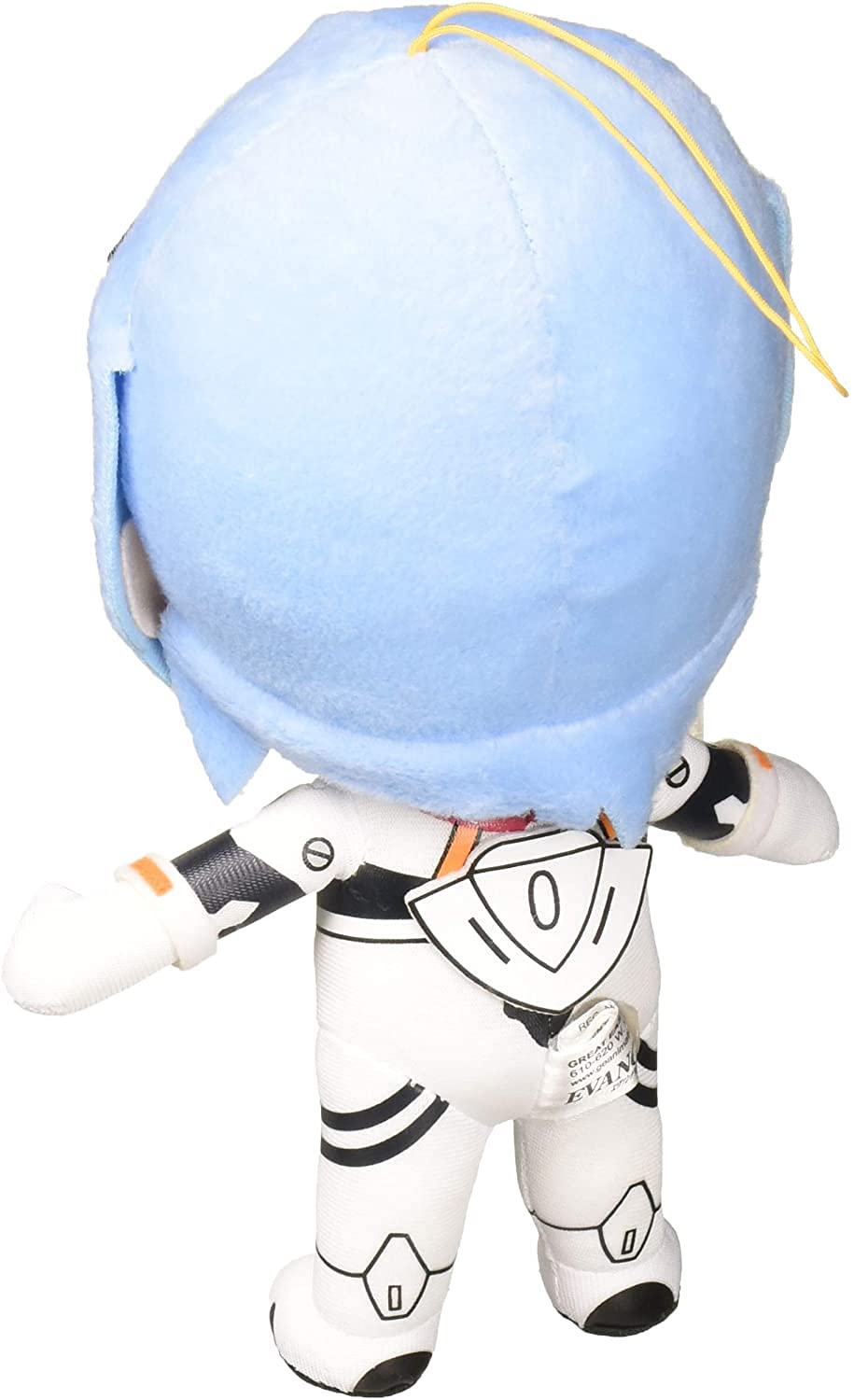 Rei plugsuit plush 8-inch packaged as a gift, ready to delight anime collectors.