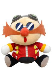 Great Eastern Entertainment Sonic Dr Robotnik Eggman sitting plush in display-ready pose
