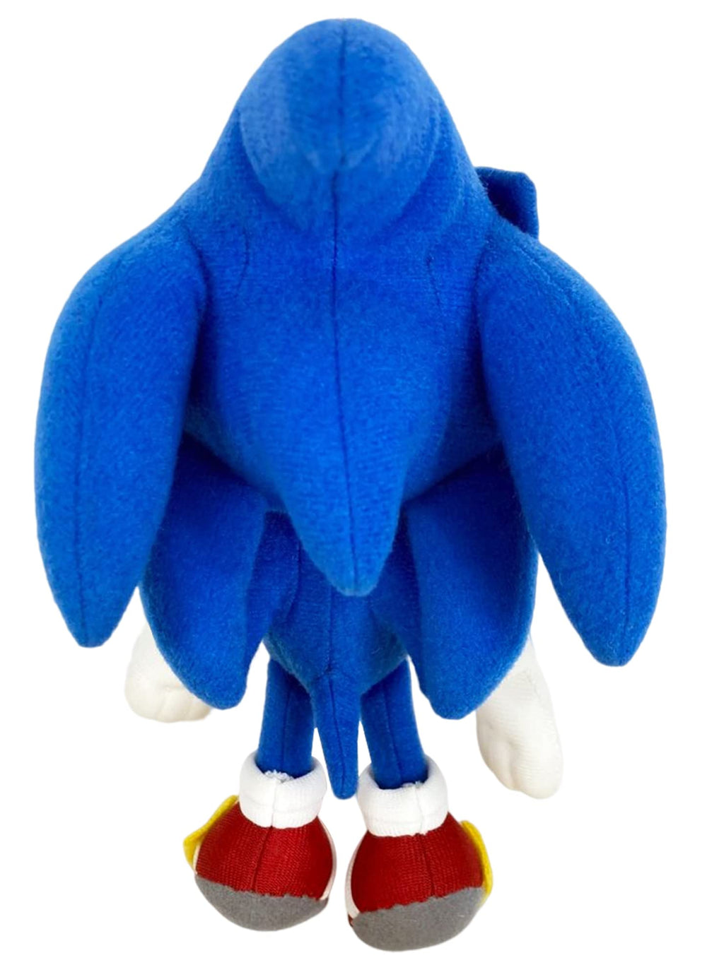 Great Eastern Sonic mini plush side view—compact desk companion for display or travel.