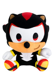 Great Eastern Entertainment Sonic Shadow plush, front view, ideal for display and cuddling.