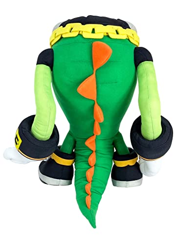 Great Eastern Entertainment Vector Crocodile plush close-up, premium stitching for durable shelf presence.