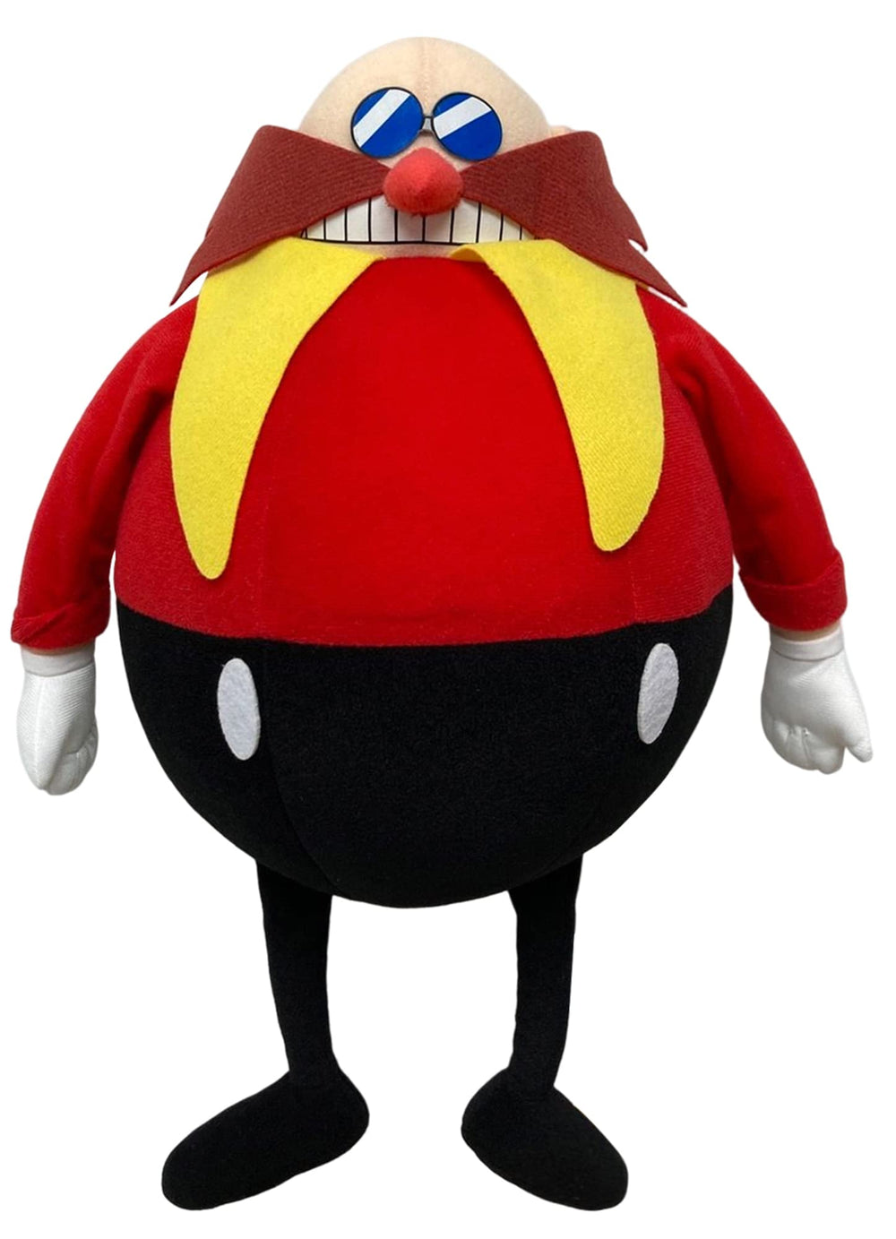 Great Eastern GE-52632 Dr. Eggman plush front view, ideal for fans and collectors.