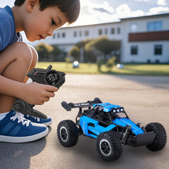 Great-JUNAMT RC Car climbs up to 45° for varied trails.