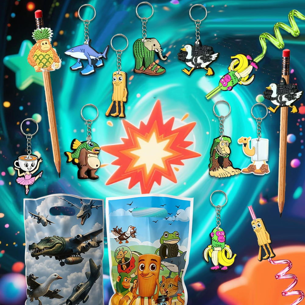 GREAWOD Sticker pack with 50 characters for laptops.