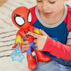 Green Goblin target stand for epic pretend battles.