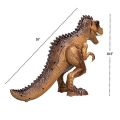 Greenbo robot dinosaur toy in action during playtime.