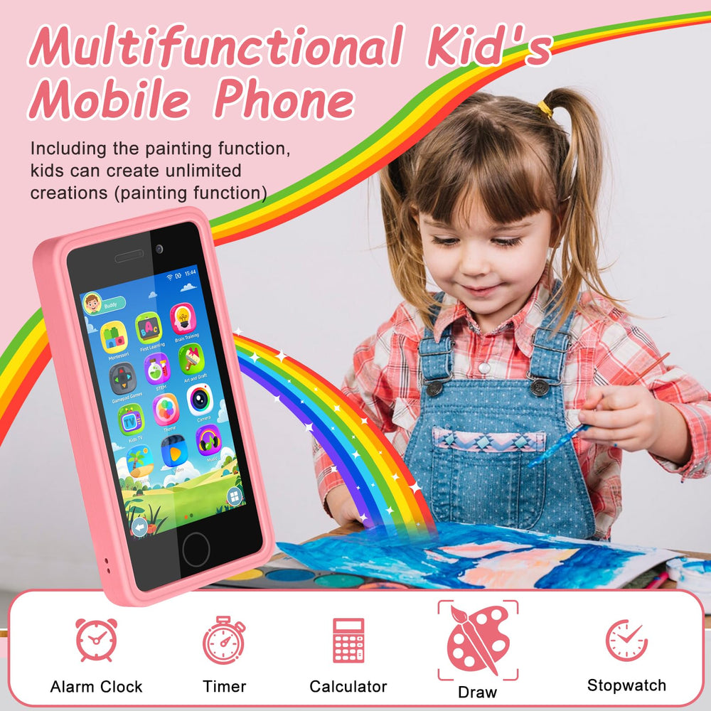 GREENCREEK Kids Phone with parental control for safe screen time.