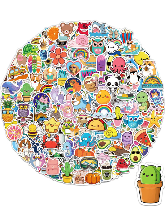Greingways water bottle stickers offer waterproof decor for bottles and laptops.