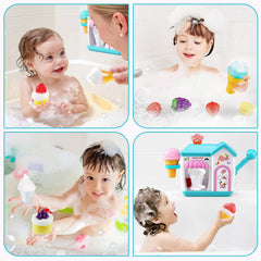 Gretex cone on bubble outlet demonstrates easy setup for quick bubble moments.