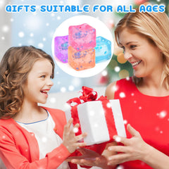Gretex ice cube fidget toy durable materials and easy to clean.