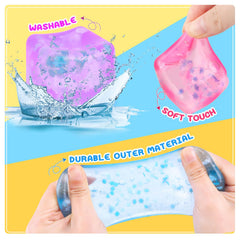 Gretex ice cube fidget toy orange cubes portable relaxation anywhere.