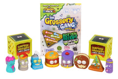 Grossery Gang Season 1 Large Pack milk crates closeup highlights included crates