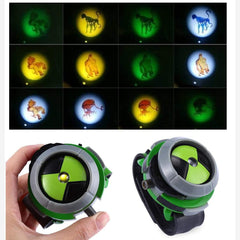 Grostmend Ben 10 Watch card rotation reveals characters for imagination