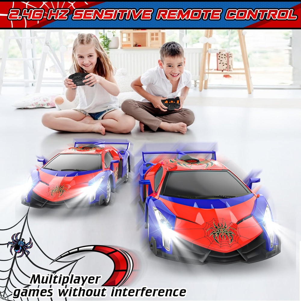 Growsland RC car twin batteries for up to 60 minutes of play.