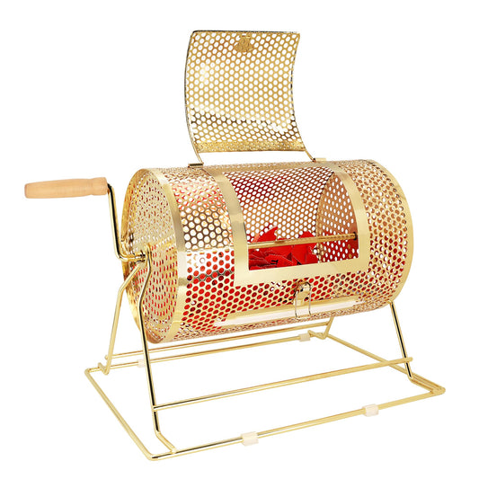 GSE Brass Raffle Drum with smooth surface for effortless spinning.