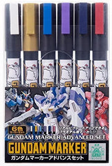 GSI Creos GMS124 markers arranged on white background for layout review