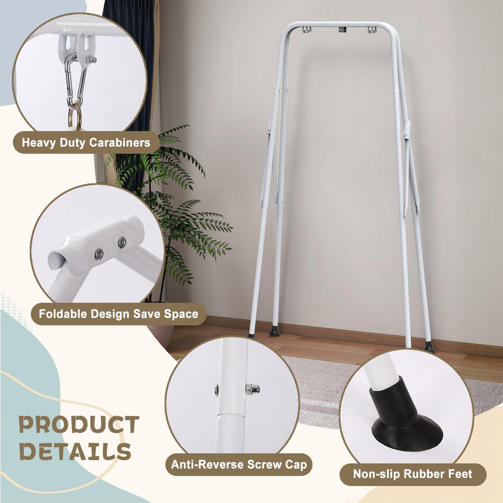 G TALECO GEAR toddler swing with stand grows with child