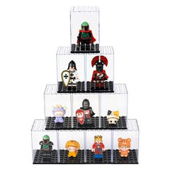 Guarsiliymi clear acrylic display ensures excellent visibility of figures.