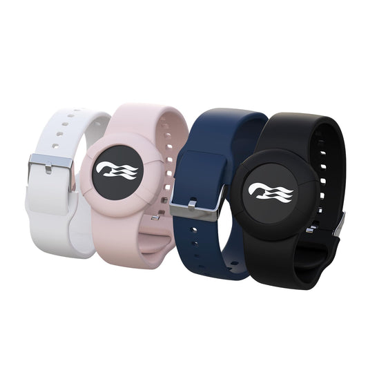 GudCoaks Princess Cruise wristband in black and dark blue offers secure fit for daily sailing.