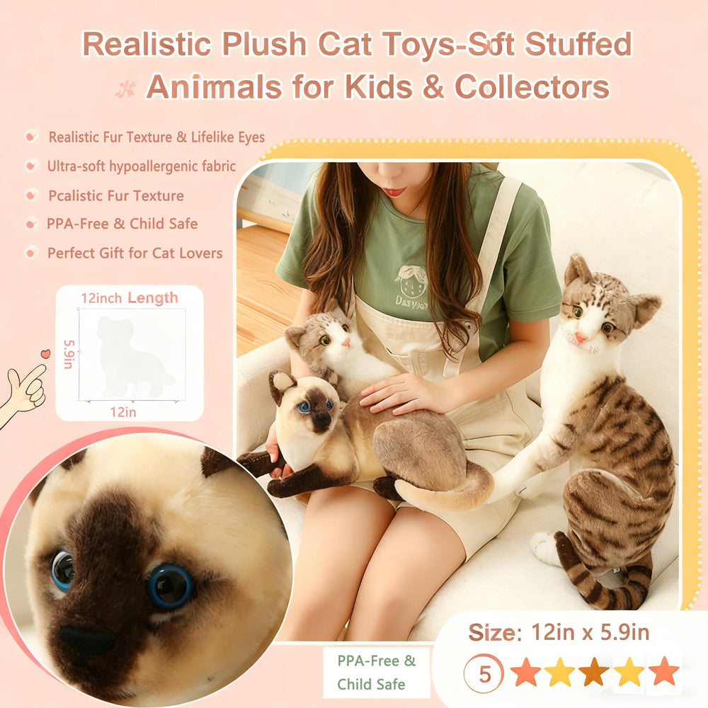GUDVES Siamese cat fur detail for realistic texture