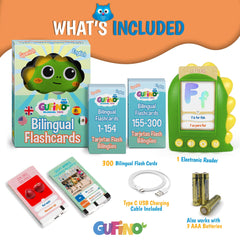 GUFINO durable toddler cards made from child-safe materials.