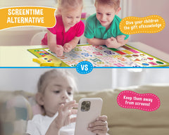 Gufino talking wall chart numbers quiz for engaging skill-building at home.