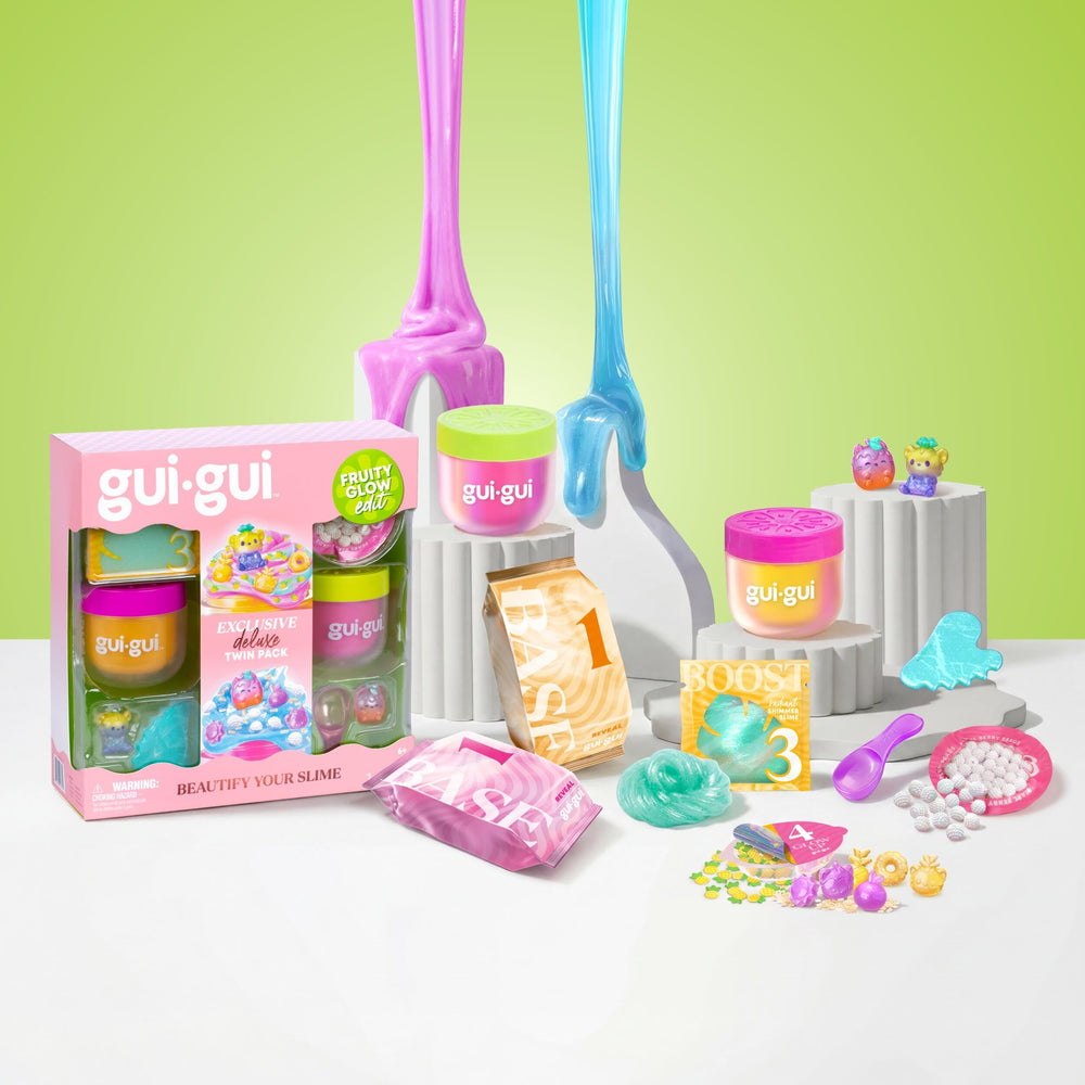 Gui Gui Jelli slime close-up texture highlighting stretch and sheen
