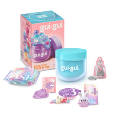 Gui Gui Slime Kit Sparkle finishing touch shown for shimmering appeal.