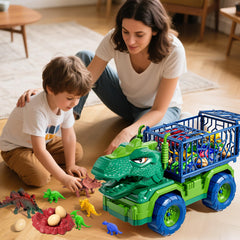 Guminnara dinosaur carrier truck supports open-ended play on any surface