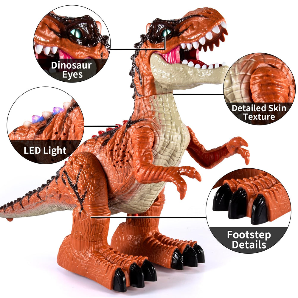 Guminnara RC DINO rechargeable batteries enable longer sessions.
